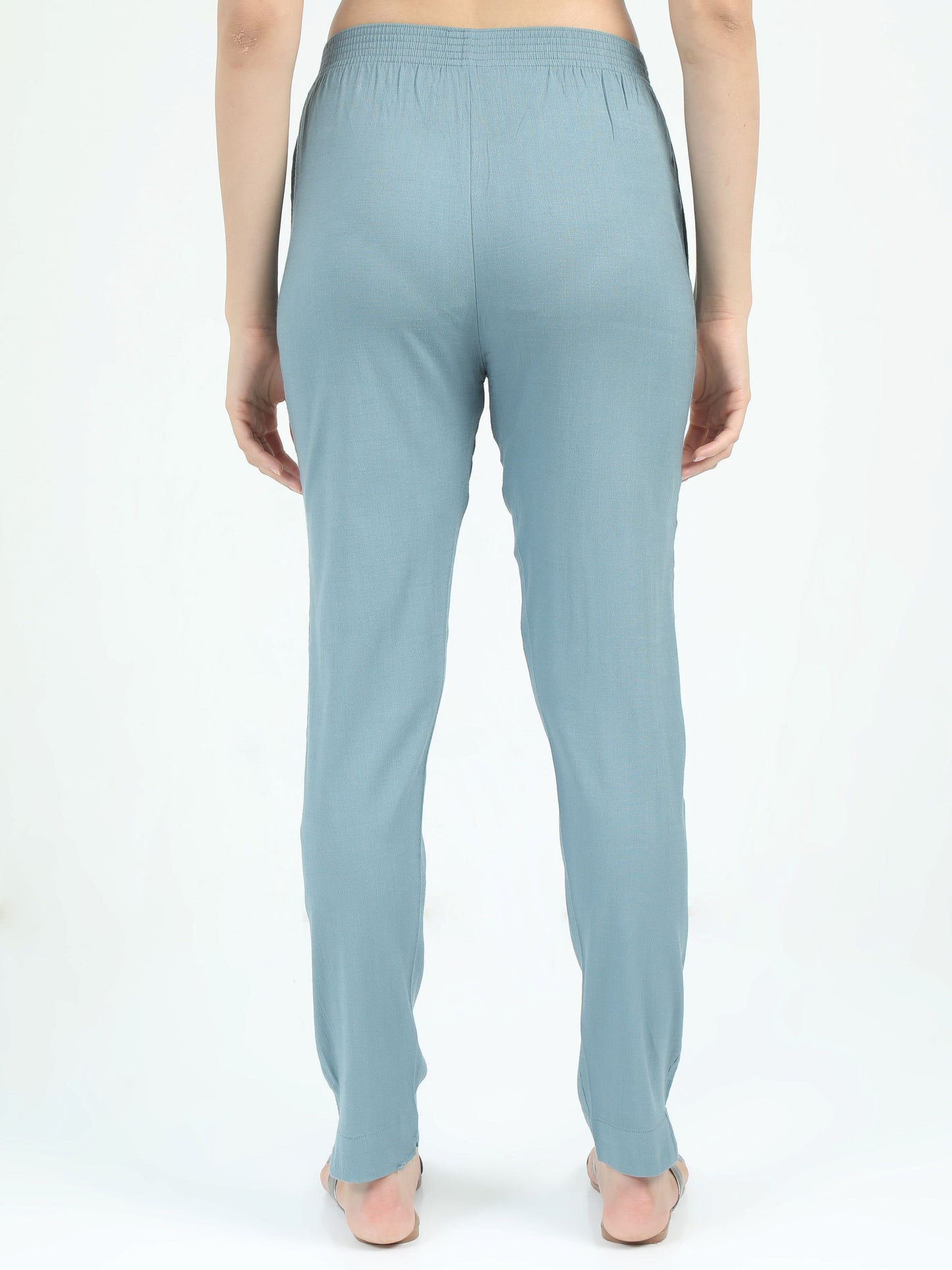 Everyday Stretch Pocket Pants - Pigeon Blue