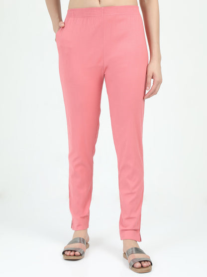 Everyday Stretch Pocket Pants - Antique Pink