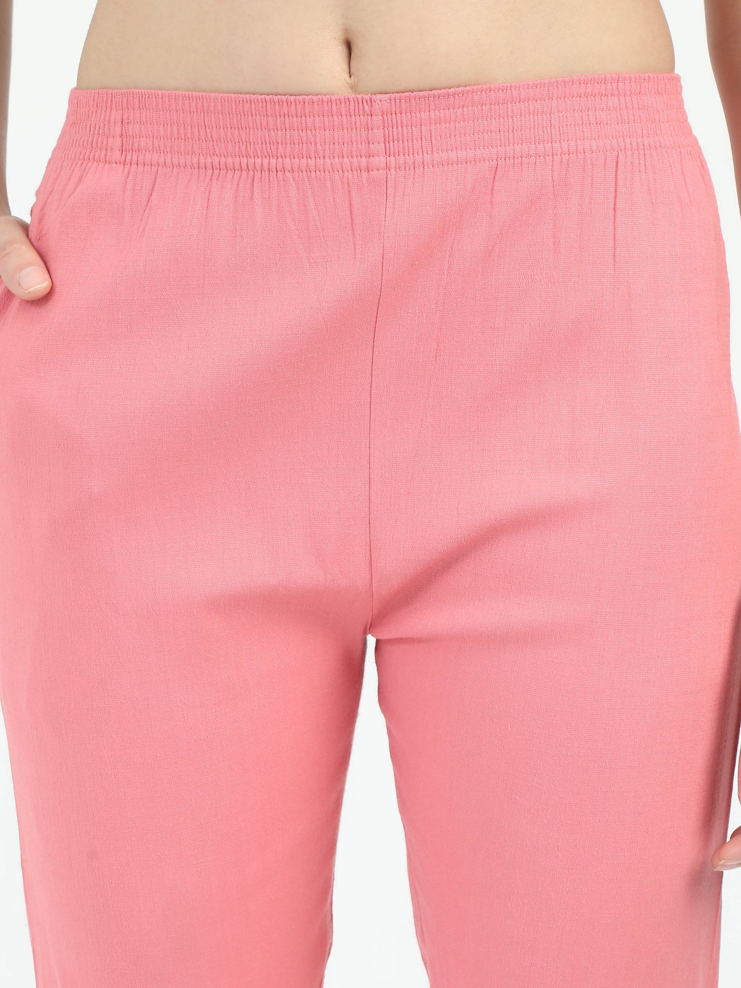 Everyday Stretch Pocket Pants - Antique Pink
