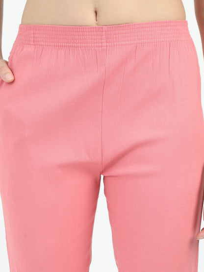 Everyday Stretch Pocket Pants - Antique Pink