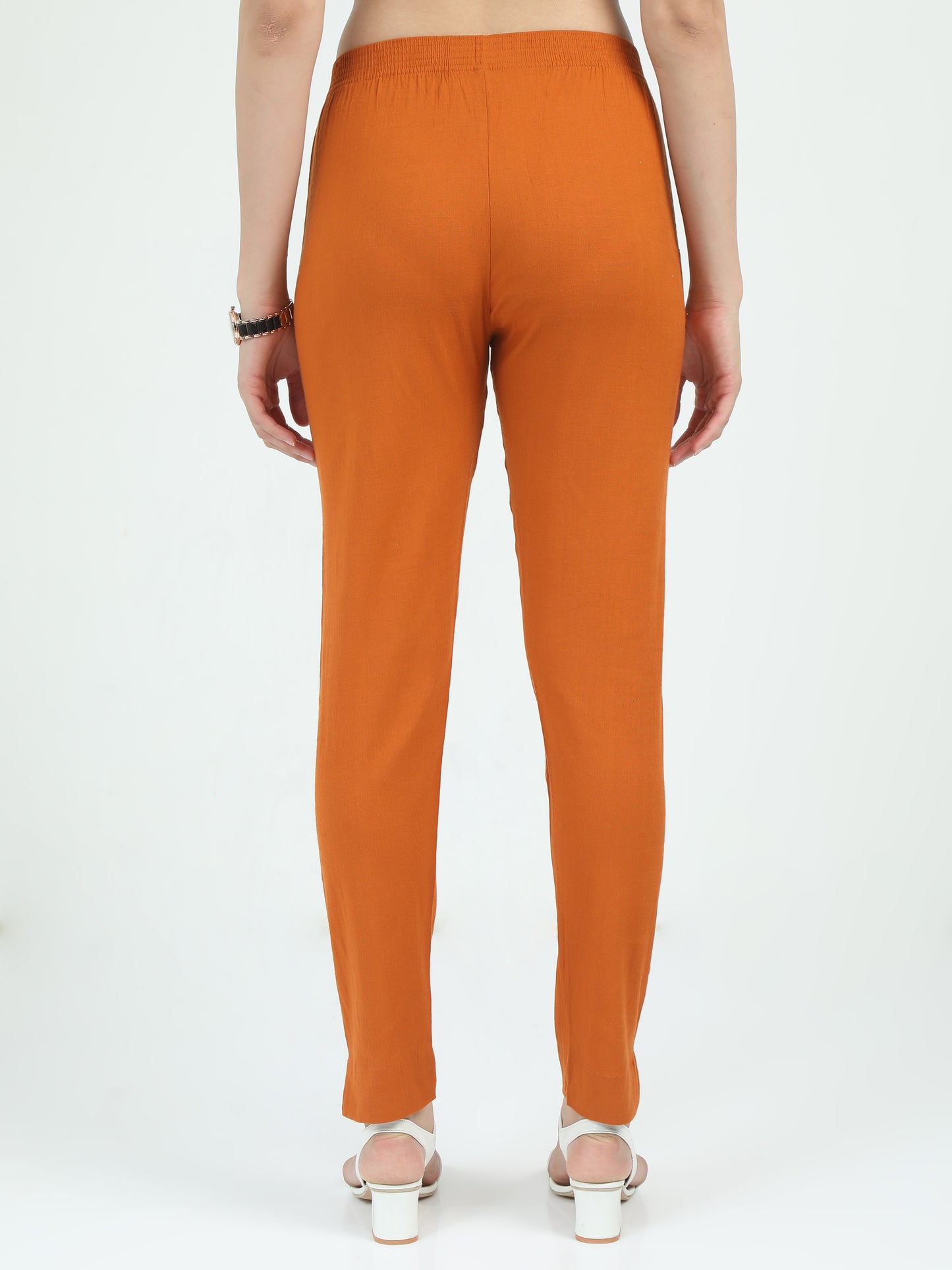 Everyday Stretch Pocket Pants - Copper Brown