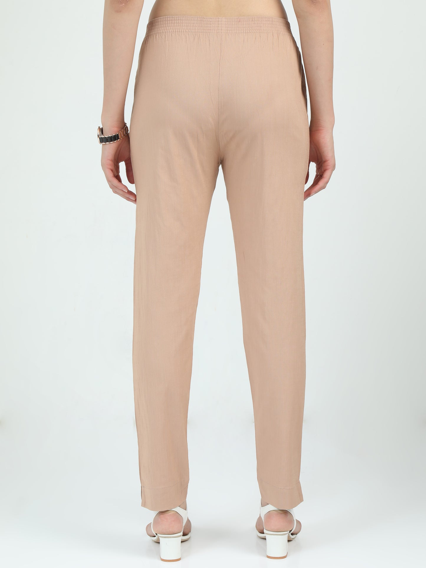 Everyday Stretch Pocket Pants - Brown Beige