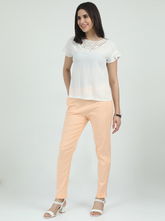 Everyday Stretch Pocket Pants - Beige