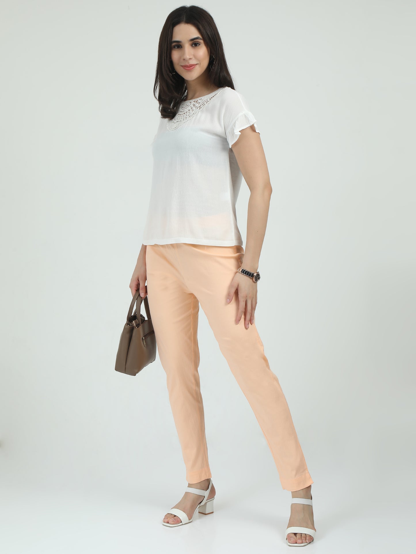Everyday Stretch Pocket Pants - Beige