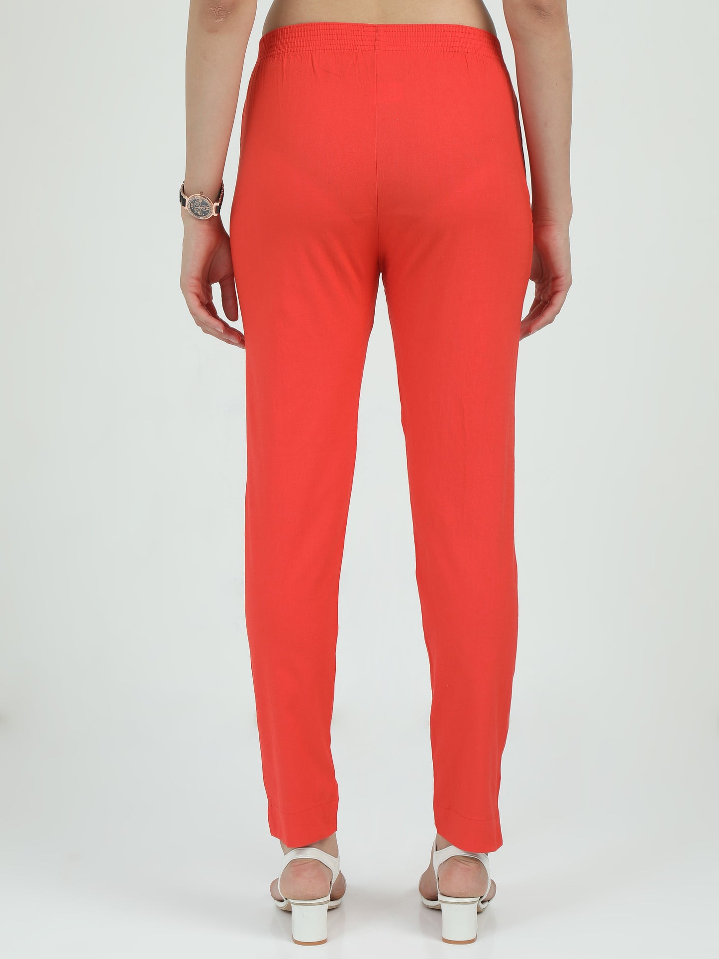 Everyday Stretch Pocket Pants - Carrot Peach