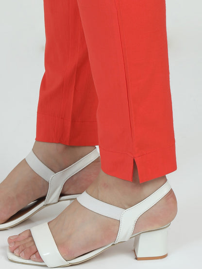 Everyday Stretch Pocket Pants - Carrot Peach