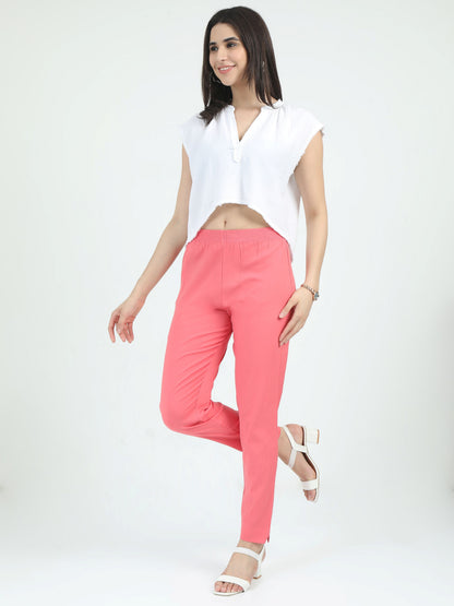 Everyday Stretch Pocket Pants - Heather Violet