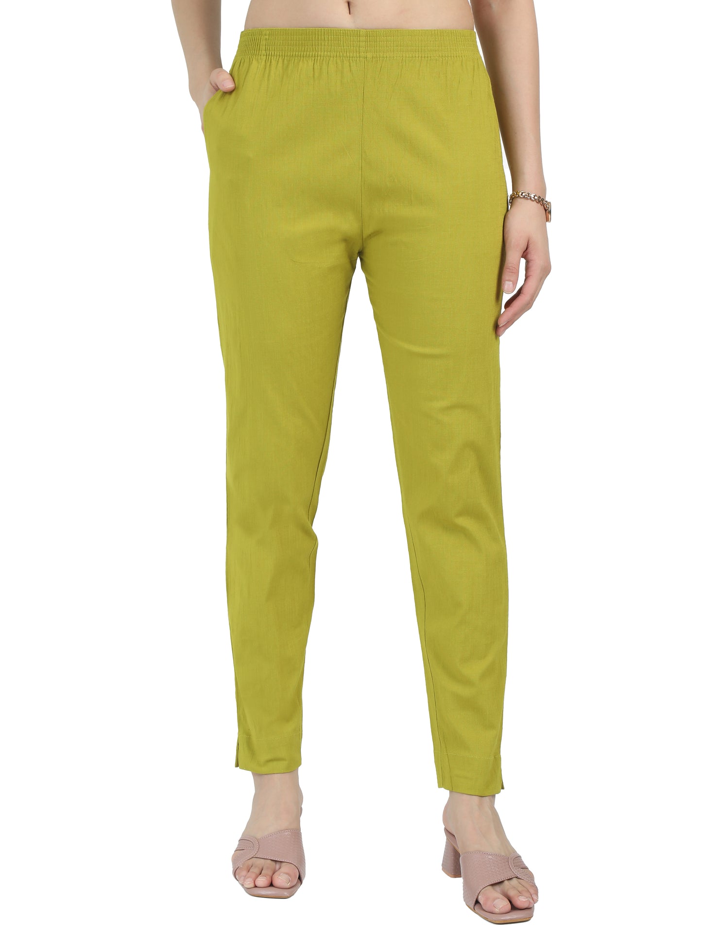 Everyday Stretch Pocket Pants - Chutni Green