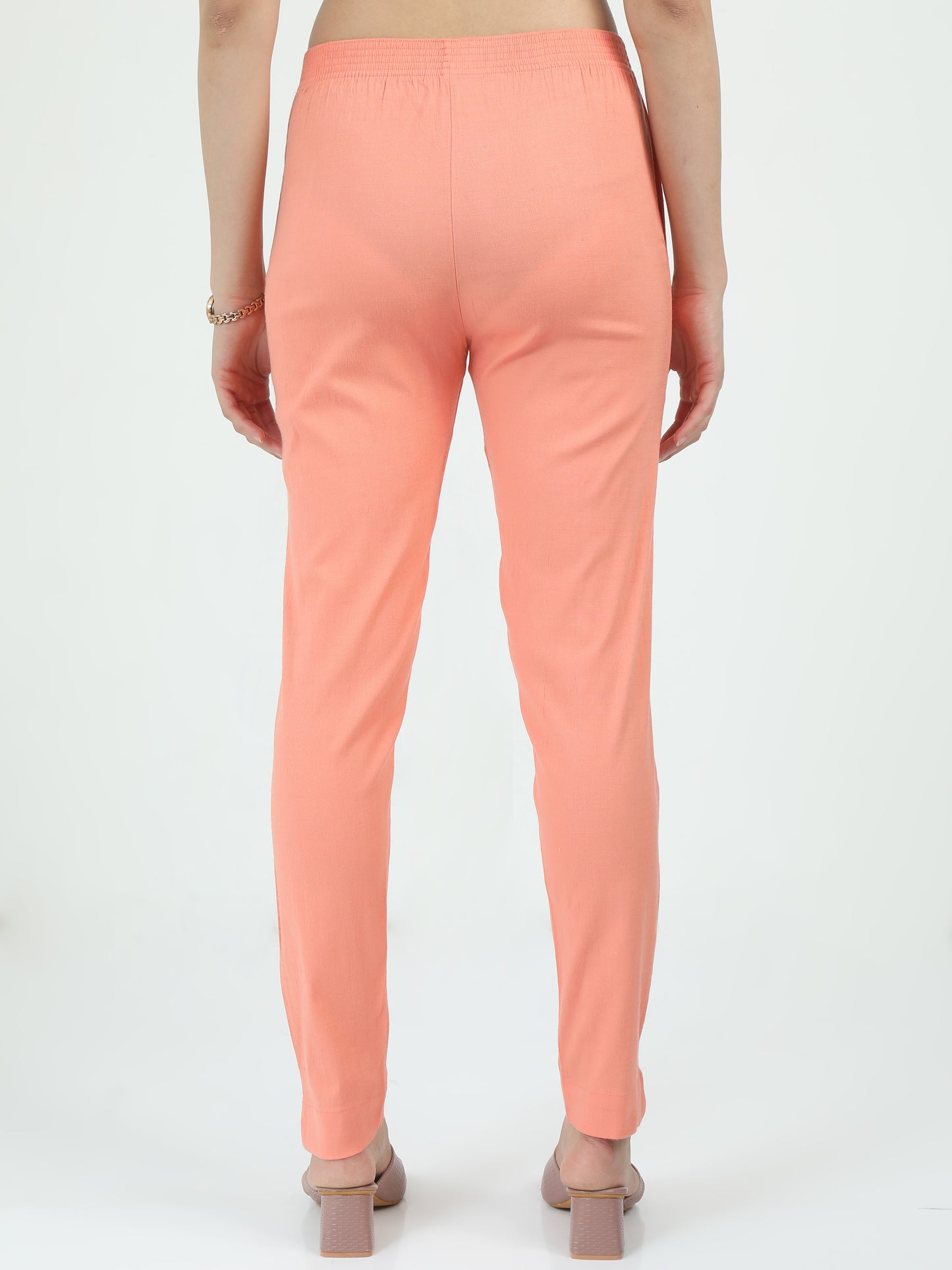 Everyday Stretch Pocket Pants - Light Pink
