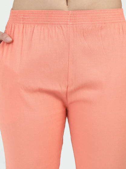 Everyday Stretch Pocket Pants - Light Pink