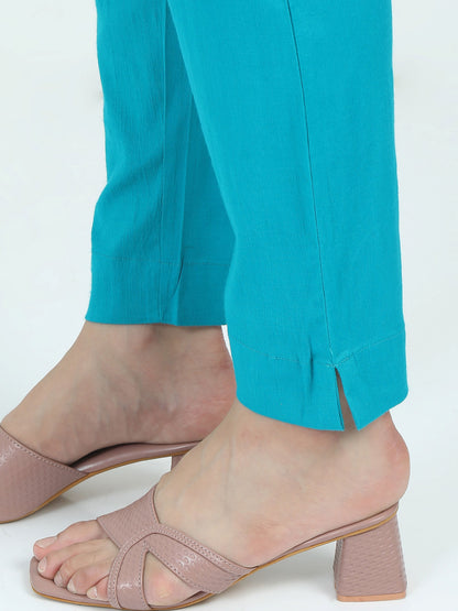 Everyday Stretch Pocket Pants - Bright Teal