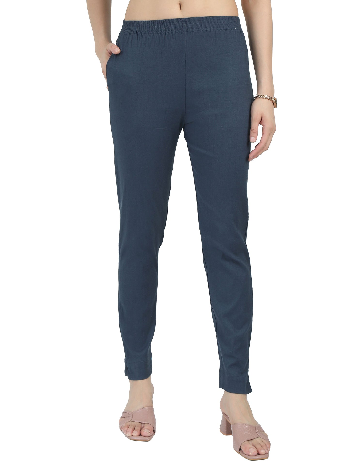 Everyday Stretch Pocket Pants - Granite Grey