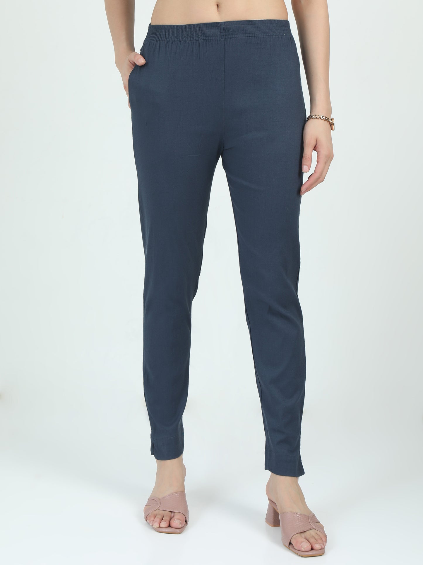 Everyday Stretch Pocket Pants - Granite Grey