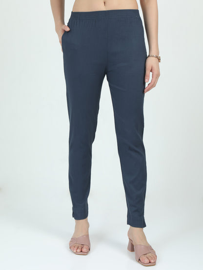 Everyday Stretch Pocket Pants - Granite Grey