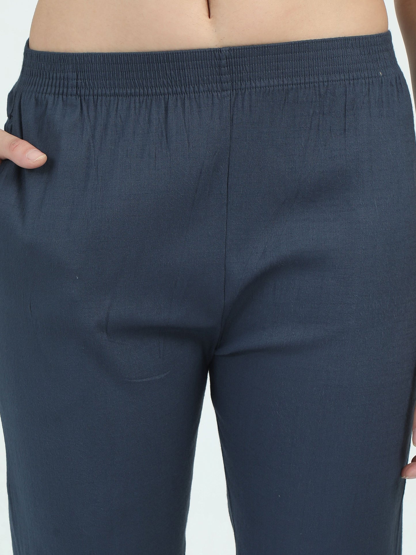 Everyday Stretch Pocket Pants - Granite Grey