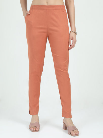 Everyday Stretch Pocket Pants - Light Copper