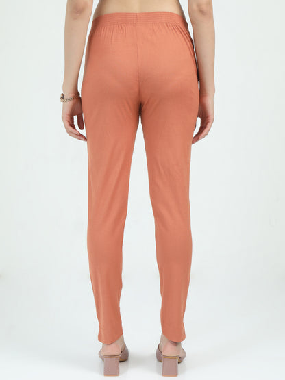 Everyday Stretch Pocket Pants - Light Copper