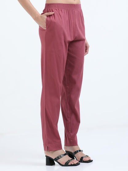 Everyday Stretch Pocket Pants - Nut Brown