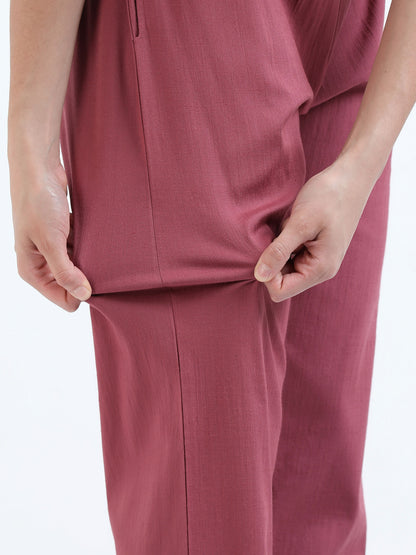 Everyday Stretch Pocket Pants - Nut Brown