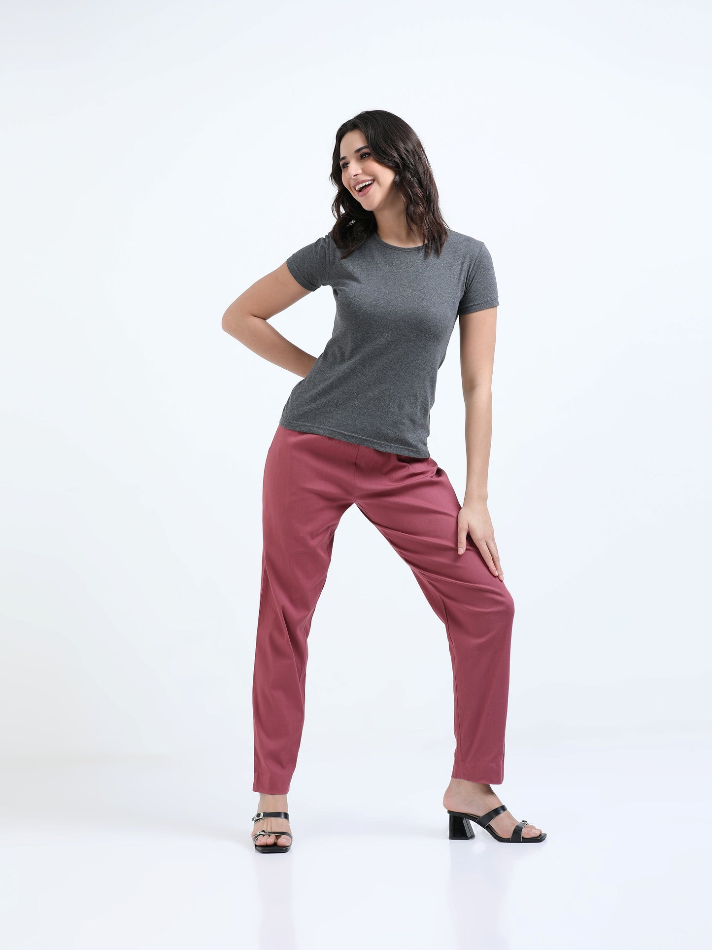 Everyday Stretch Pocket Pants - Nut Brown